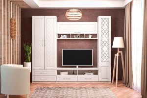 Модульная гостиная Аллегро 9 Ромб (Диал)